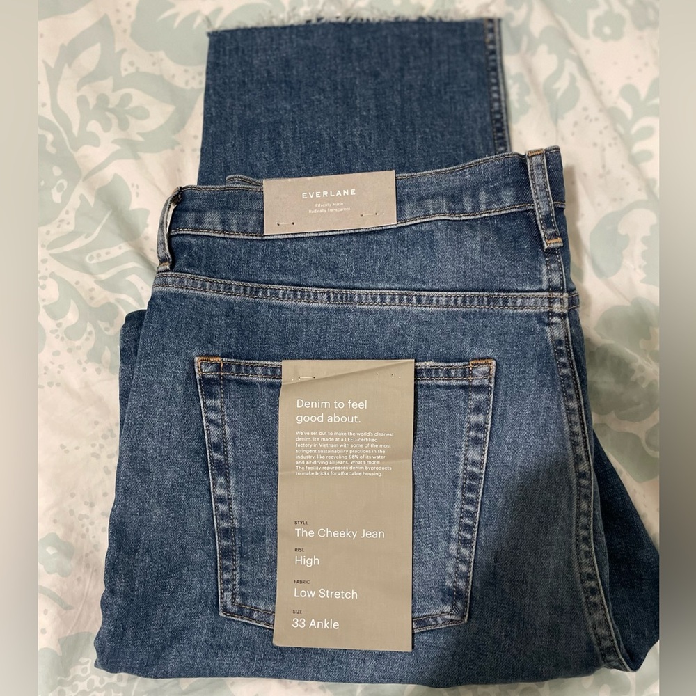 Everlane The Cheeky Jean 33 Ankle